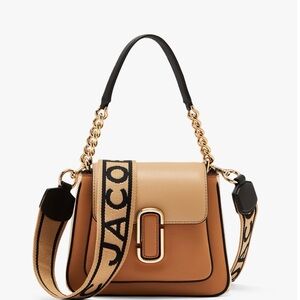 Stylish Tan and Black Women's Bag